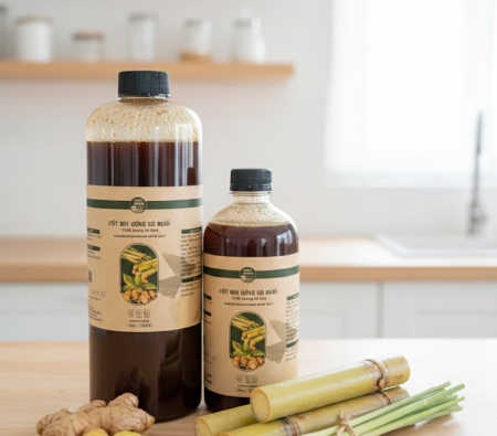 Mía gừng sả muối