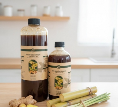 Mía gừng sả muối