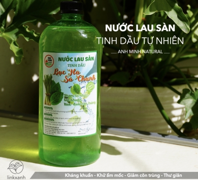 Nước xịt đa năng sả, bạc hà