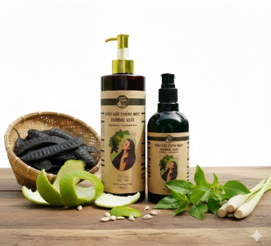 Dầu gôi thảo mộc Hương Xưa